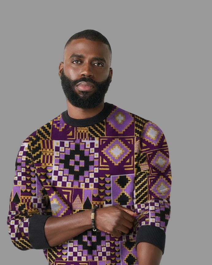 Kazi Crew Neck Shirt - Where Craftsmanship Meets Culture