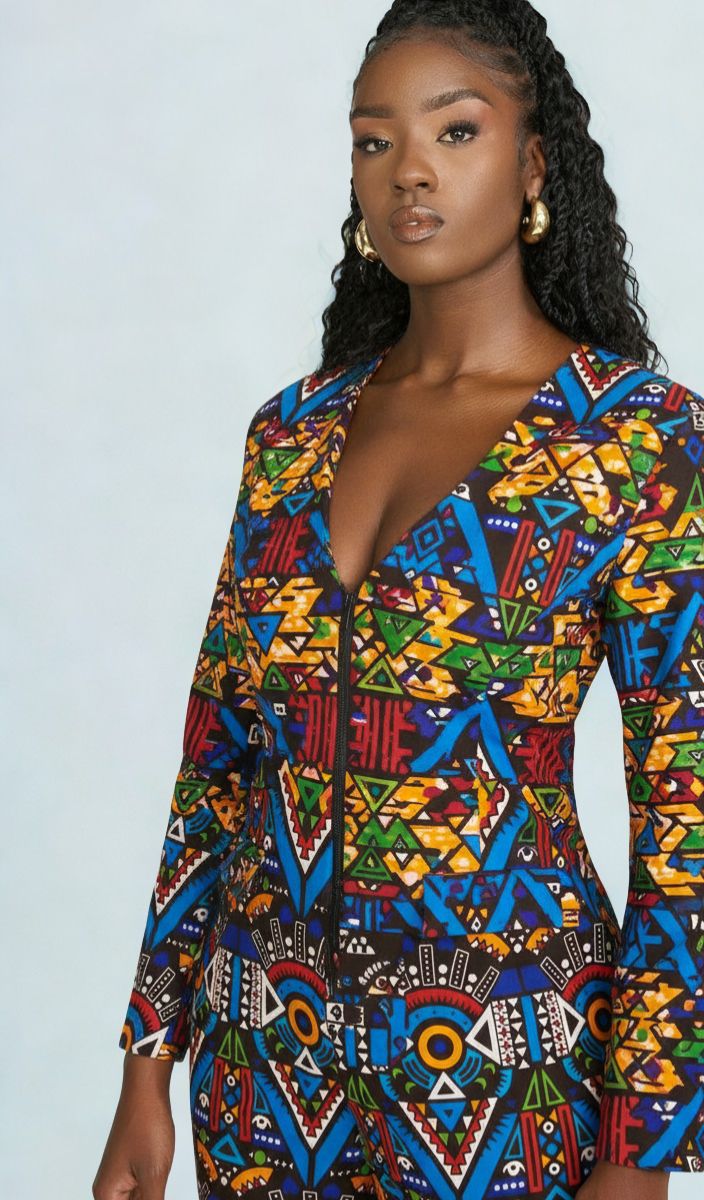 Ankara Allure Blazer - Cultural Pride Has Never Been So Effortlessly Chic