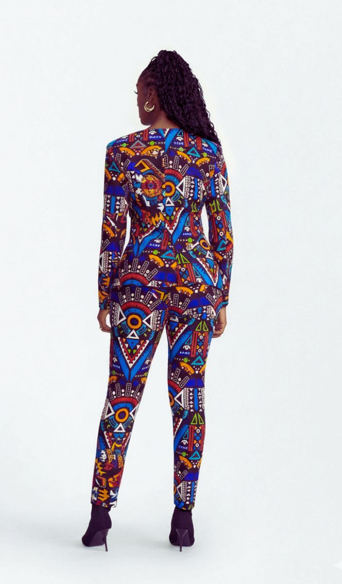 Ankara Allure Blazer - Cultural Pride Has Never Been So Effortlessly Chic