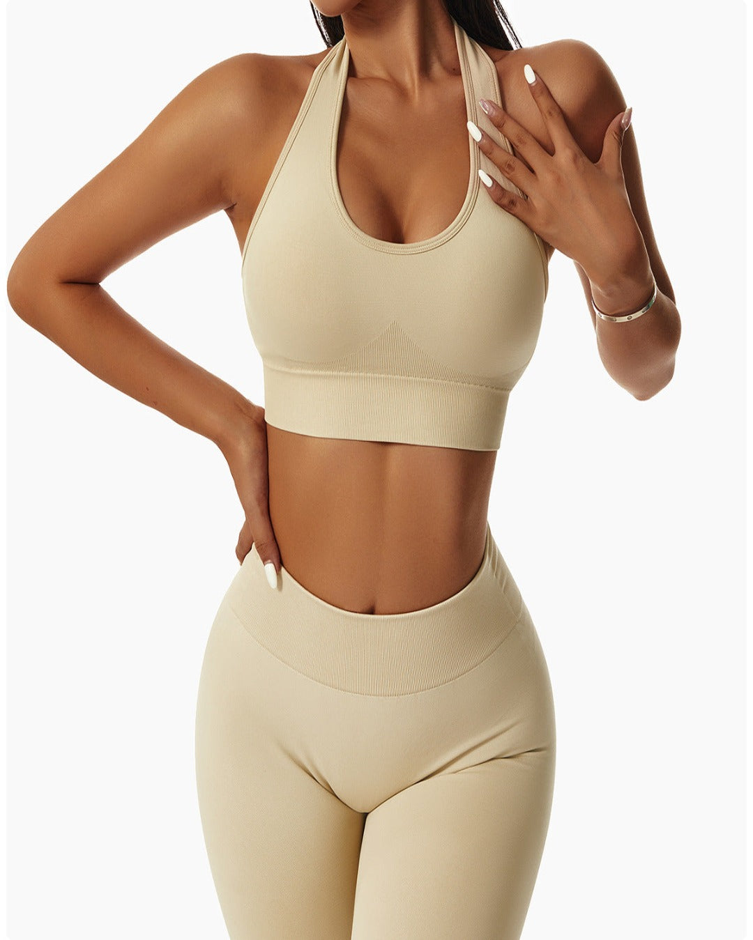 HALTER SPORTS BRA