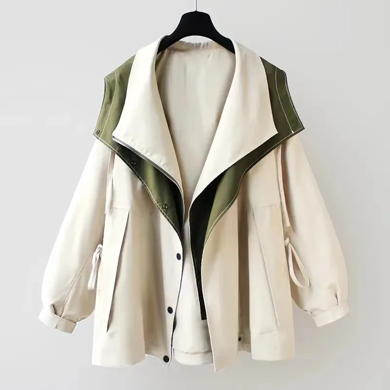 Angelica - Stylish Waterproof Trench Coat