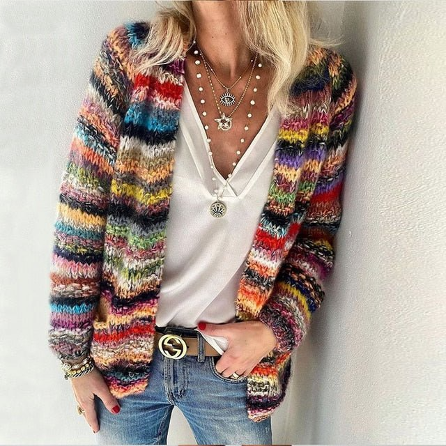 Eden - Super Soft Multicolored Cardigan